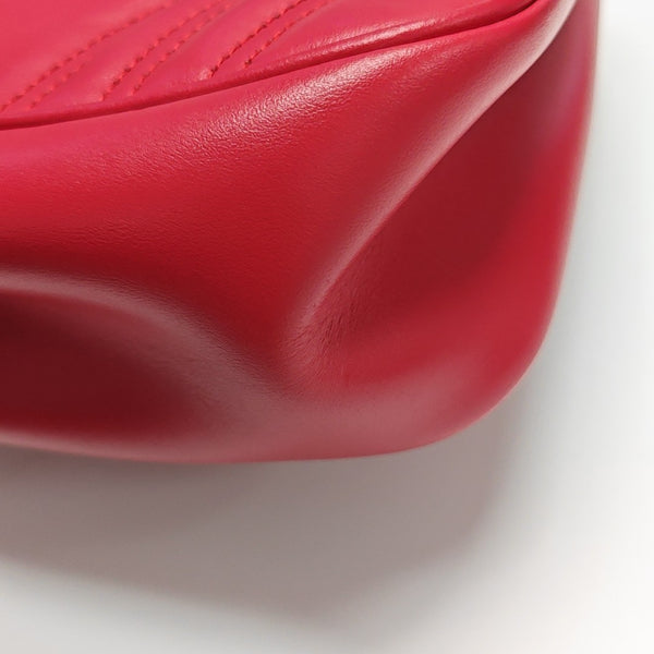 GG Marmont Mini Quilted Calfskin Red