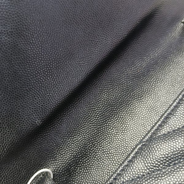 MONOGRAM Medium Chevron Calfskin Black