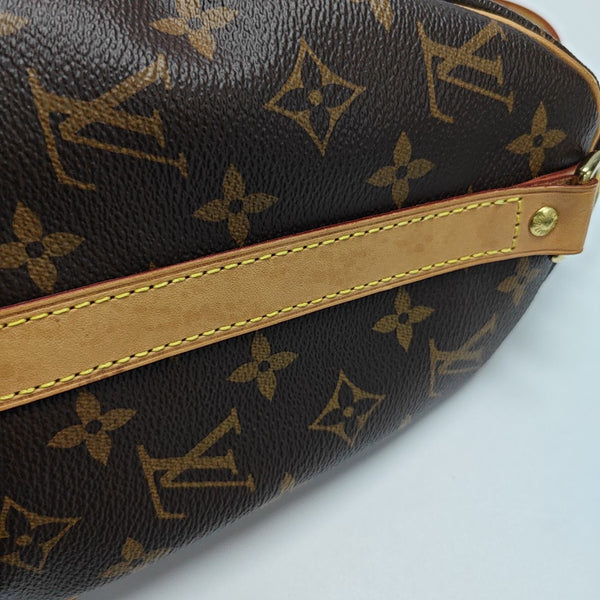 SPEEDY 25 Monogram Coated Canvas Brown