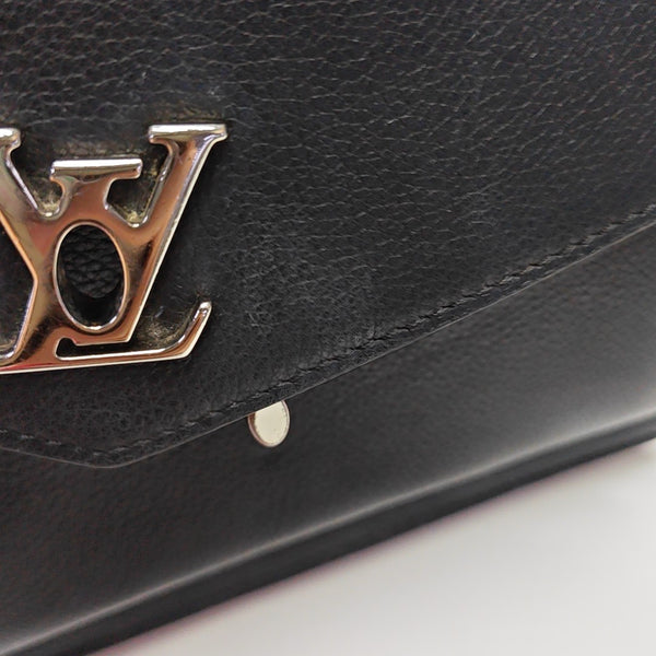 LOCKME BB Calfskin Black