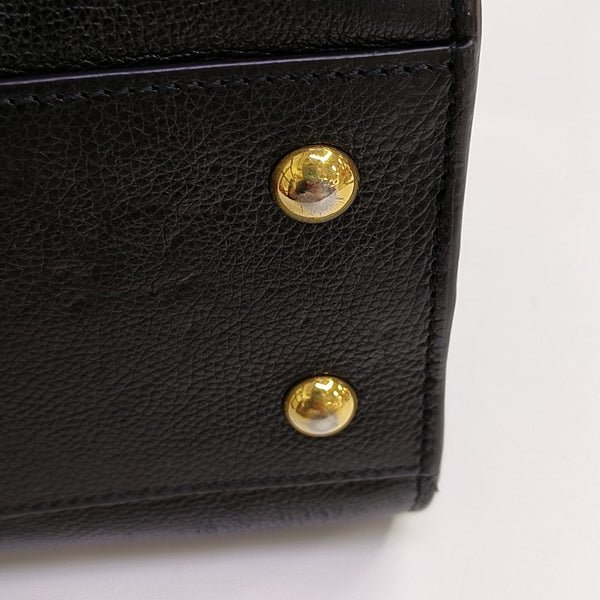 MONOGRAM CABAS Calfskin Black