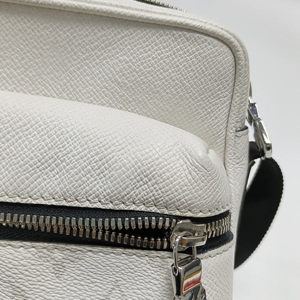 OUTDOOR PM Monogram Coated Canvas White