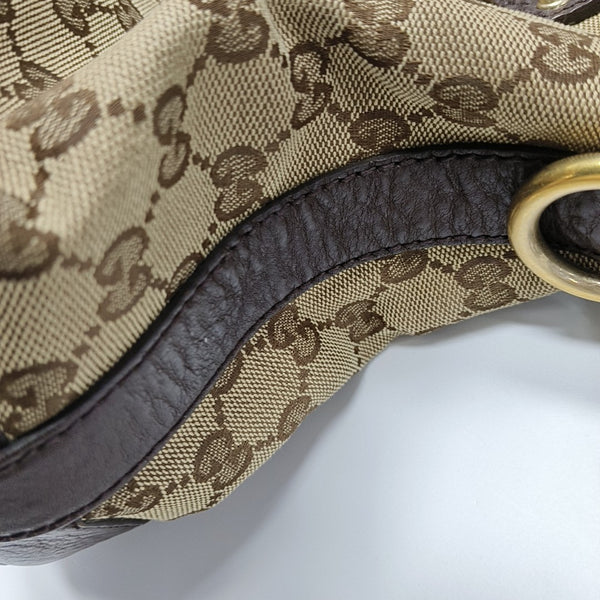 Monogram Canvas Tote Bag Brown