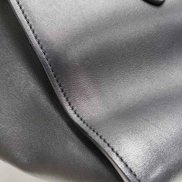 TIE Small Calfskin Black