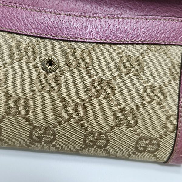 Monogram Canvas Wallet Brown