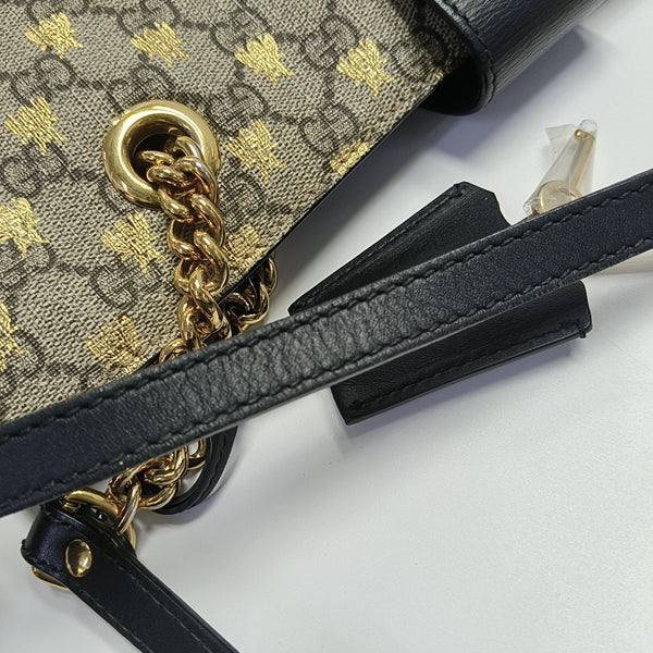 Padlock Medium Monogram Coated Canvas Brown