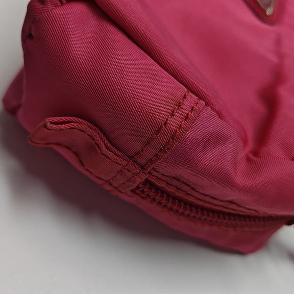 Fabric Clutch Red