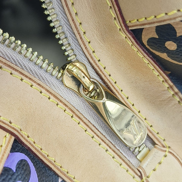 LV × TM CLAUDIA Monogram Coated Canvas Black