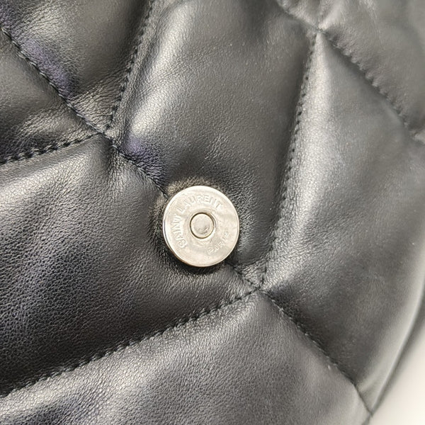 PUFFER Small Quilted Lambskin Black