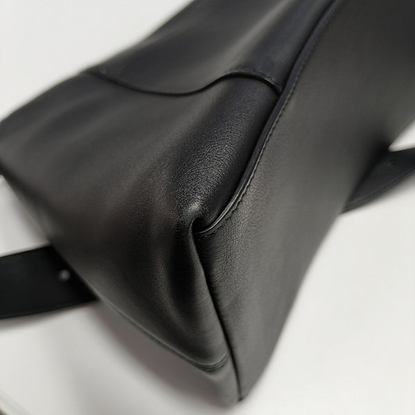 Downtown Medium Calfskin Black