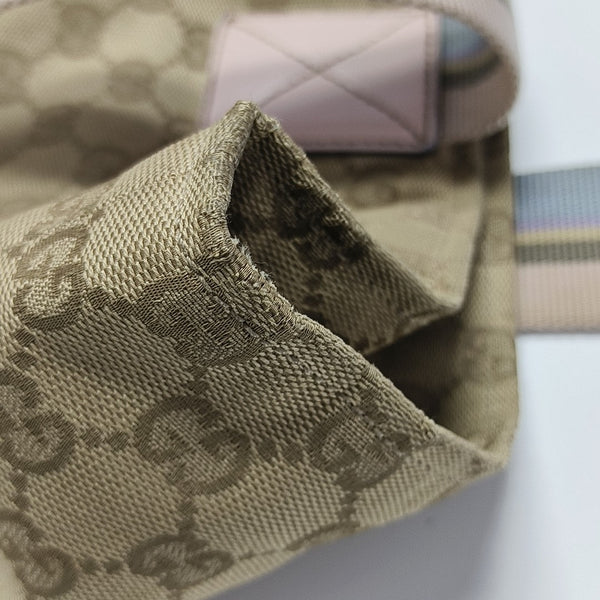Monogram Canvas Tote Bag Brown