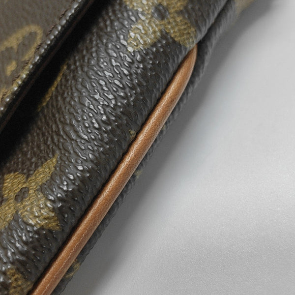 MUSETTE TANGO Monogram Coated Canvas Brown