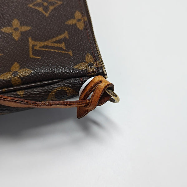 ACCESSOIRES Monogram Coated Canvas Brown