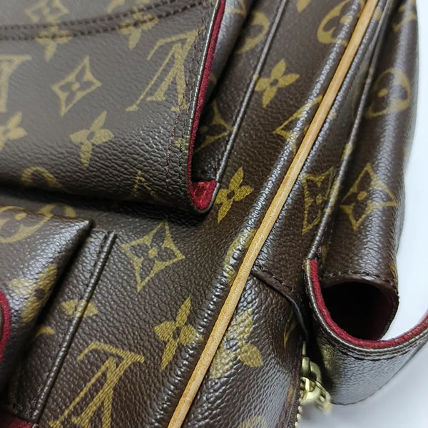 EXCENTRI-CITE Monogram Coated Canvas Brown
