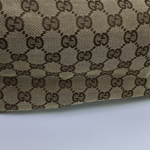 Monogram Canvas Top Handle Bag Brown