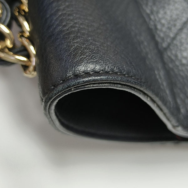 BOWLING Quilted Calfskin Black