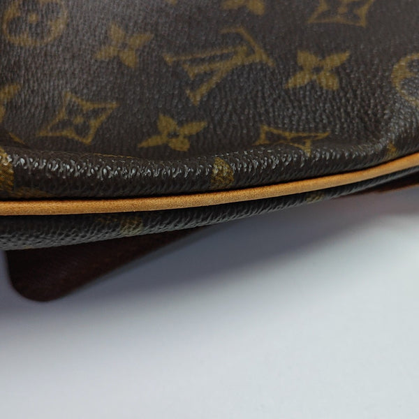 MUSETTE TANGO Monogram Coated Canvas Brown