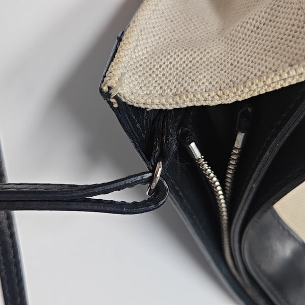 Pochette Canvas White