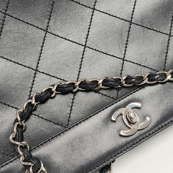Quilted Lambskin Black