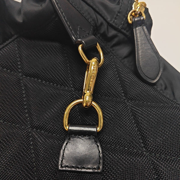 The Rucksack Nylon Black