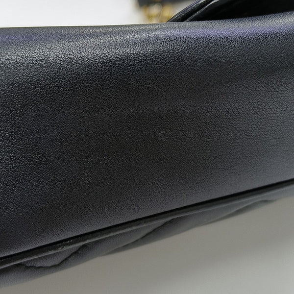 GG Marmont Medium Quilted Calfskin Black