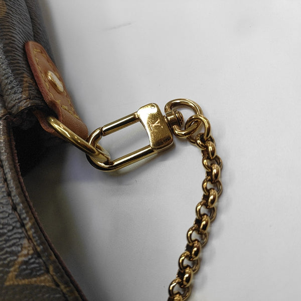 FAVORITE MM Monogram Coated Canvas Brown