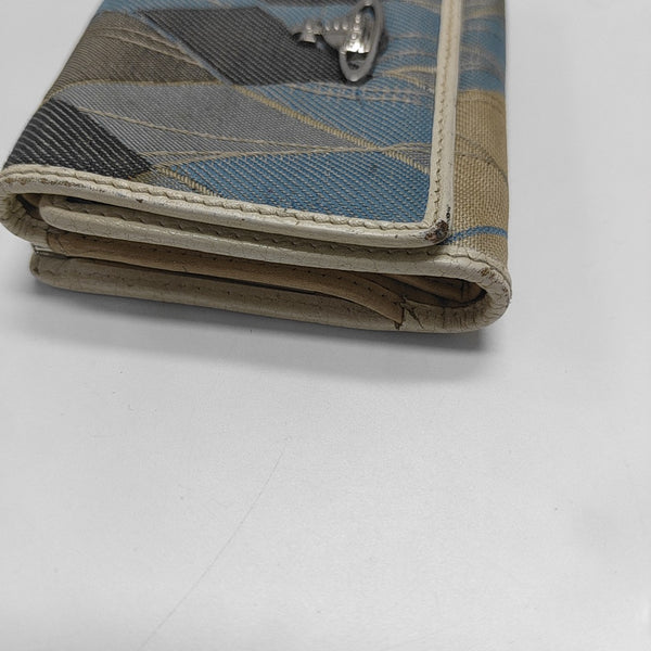 Fabric Wallet Blue