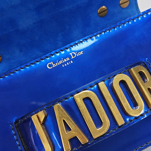 J'adior Patent Leather Blue