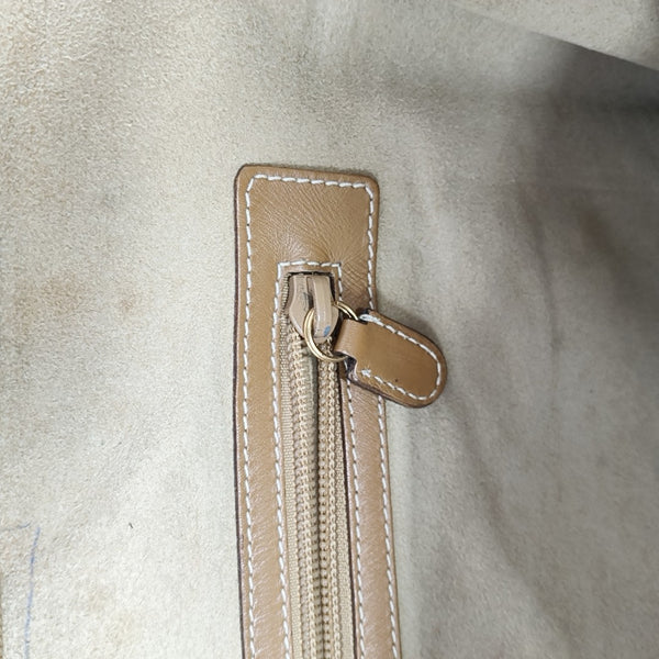 Canvas Clutch Green