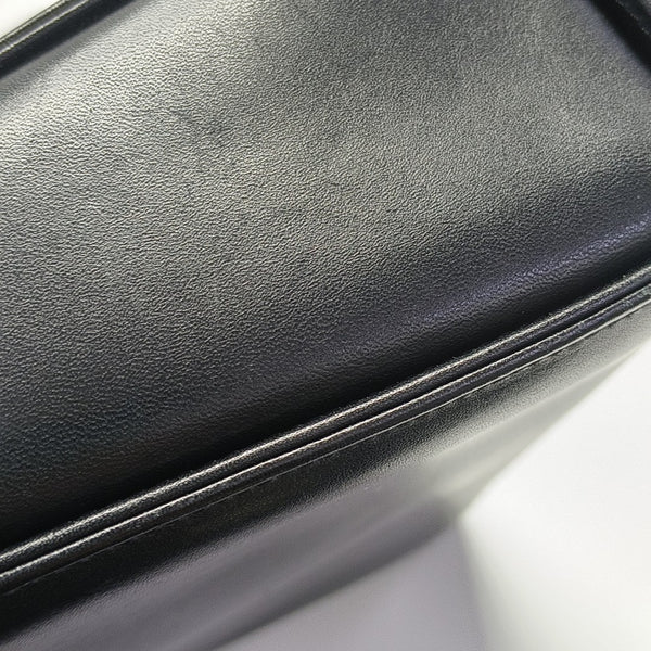 Calfskin Shoulder Bag Black