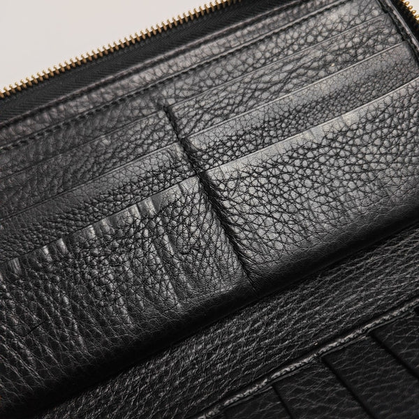 Calfskin Wallet Black