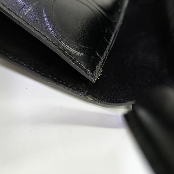 Calfskin Shoulder Bag Black