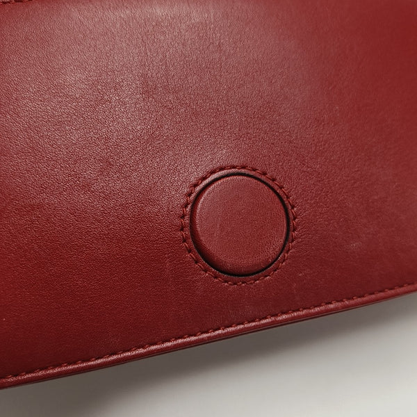 GG Marmont Super Mini Quilted Calfskin Red