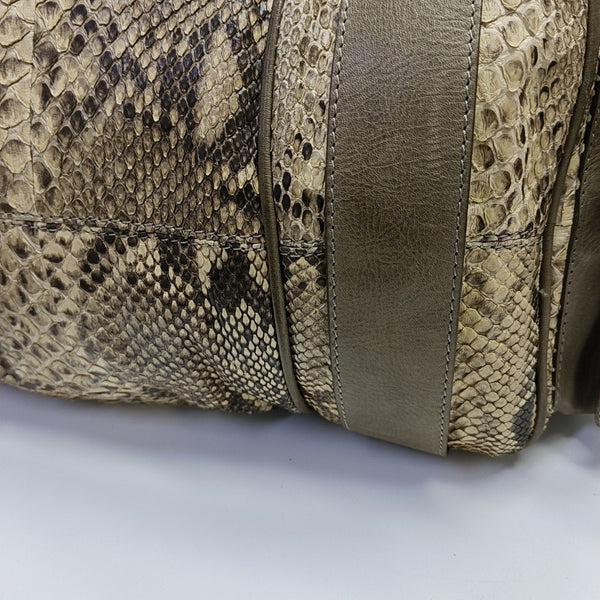 Calfskin Shoulder Bag Beige