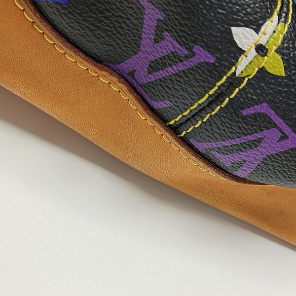 LV × TM URSULA Monogram Coated Canvas Black