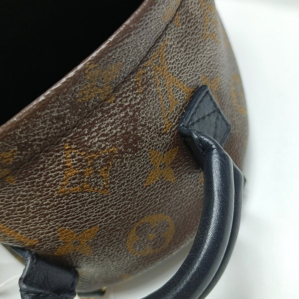 PALM SPRINGS Mini Monogram Coated Canvas Brown