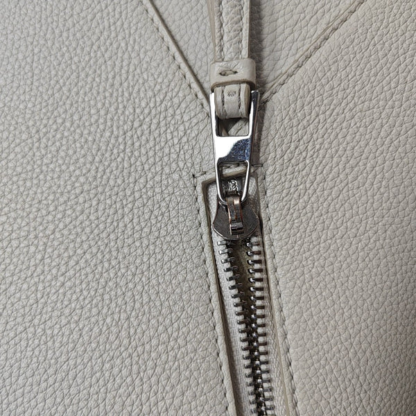 Puzzle Small Calfskin White