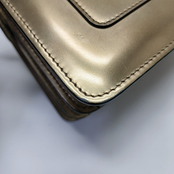 SERPENTI FOREVER Small Calfskin Beige