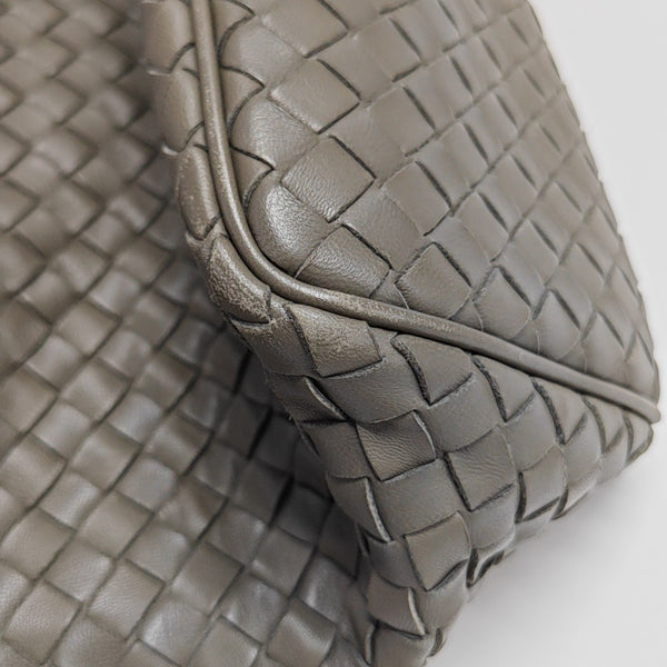 Lambskin Top Handle Bag Green
