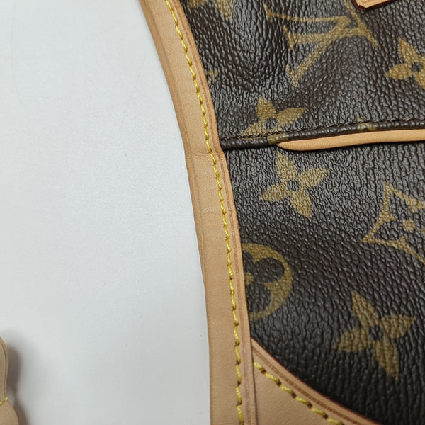 GALLIERA Monogram Coated Canvas Brown