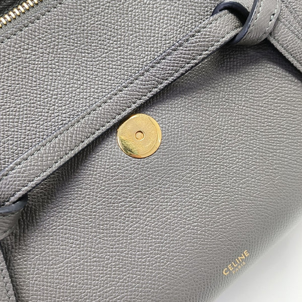 BELT Nano Calfskin Gray