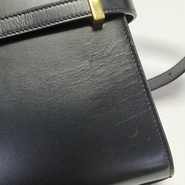 MANHATTAN Small Calfskin Black