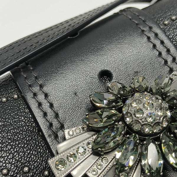 Miu Lady Calfskin Black
