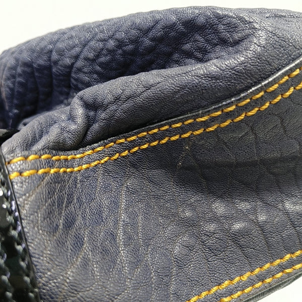 B Bag Calfskin Blue