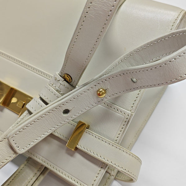 MANHATTAN Nano Calfskin White