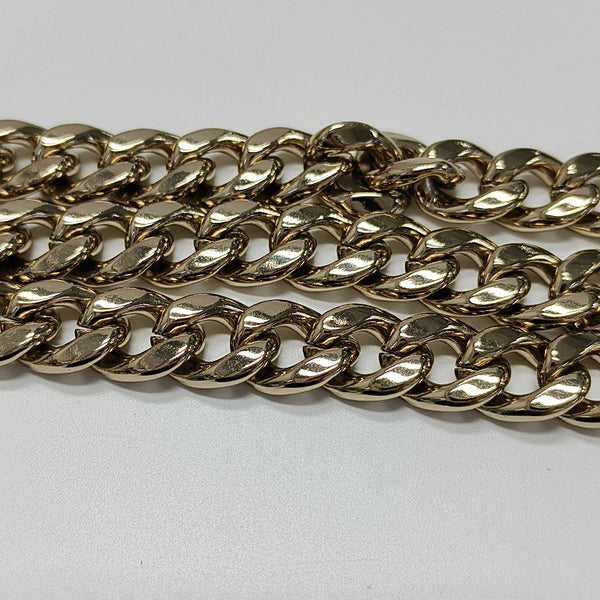 TWO TONE CHAIN HANDLE Quilted Lambskin Pink
