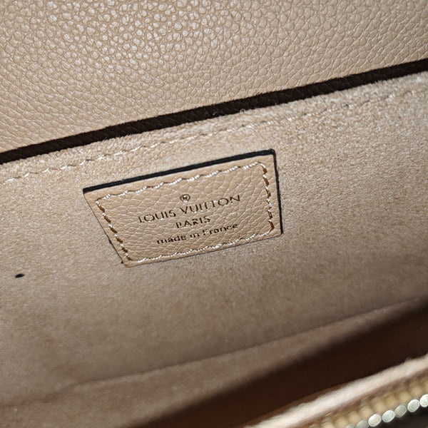 MÉTIS EAST WEST Monogram Calfskin Brown