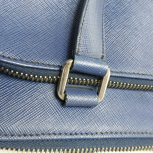 Saffiano Calfskin Tote Bag Blue
