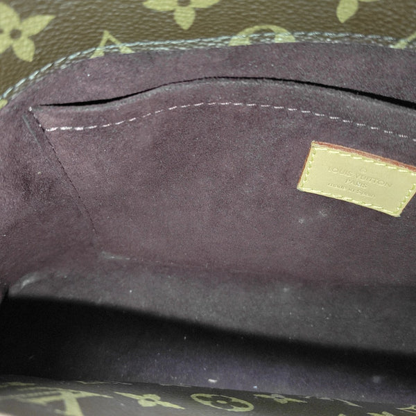 MONTAIGNE GM Monogram Coated Canvas Brown