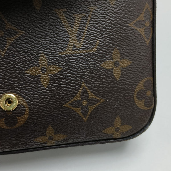 FÉLICIE Monogram Coated Canvas Brown